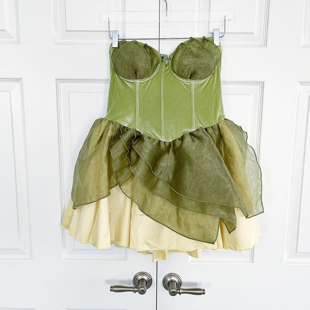 Dolls Kill Women's 3XL Frog Priness Plus Size Costume NWT